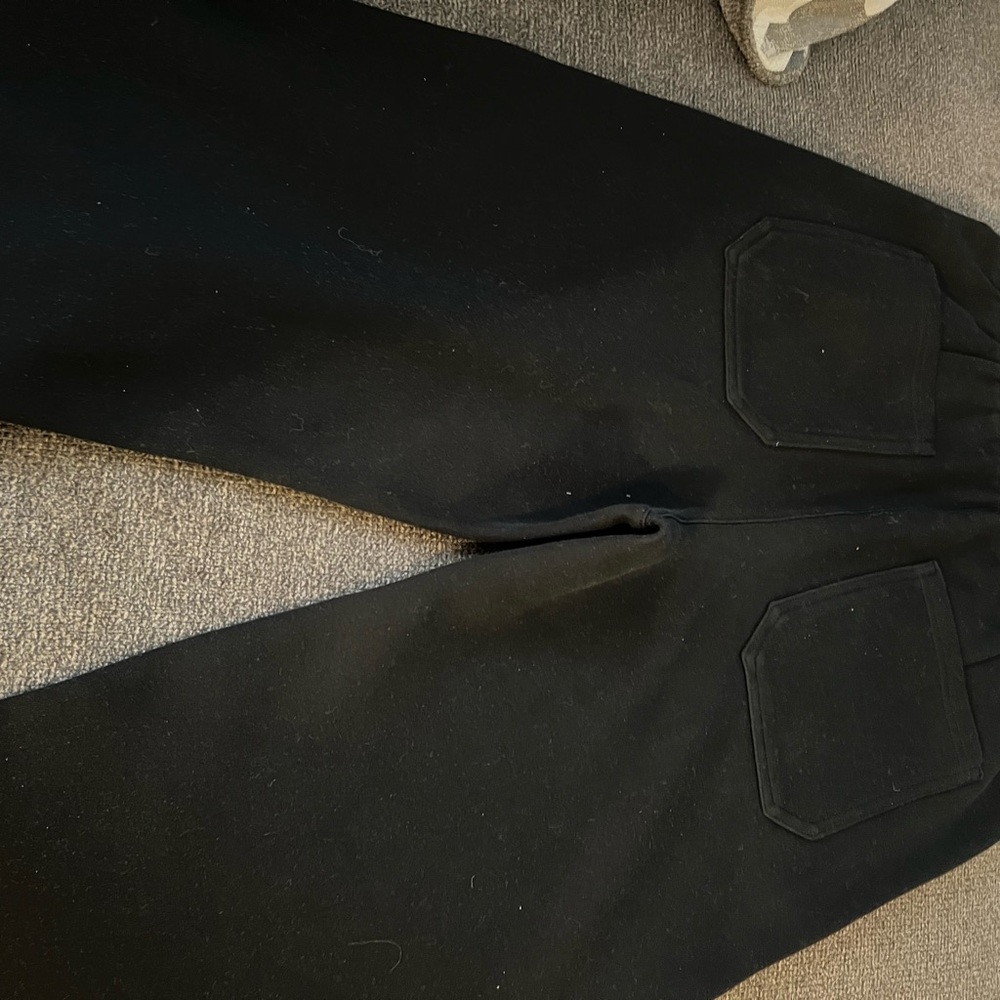 Banana Republic Classic Black Wide Leg Pants